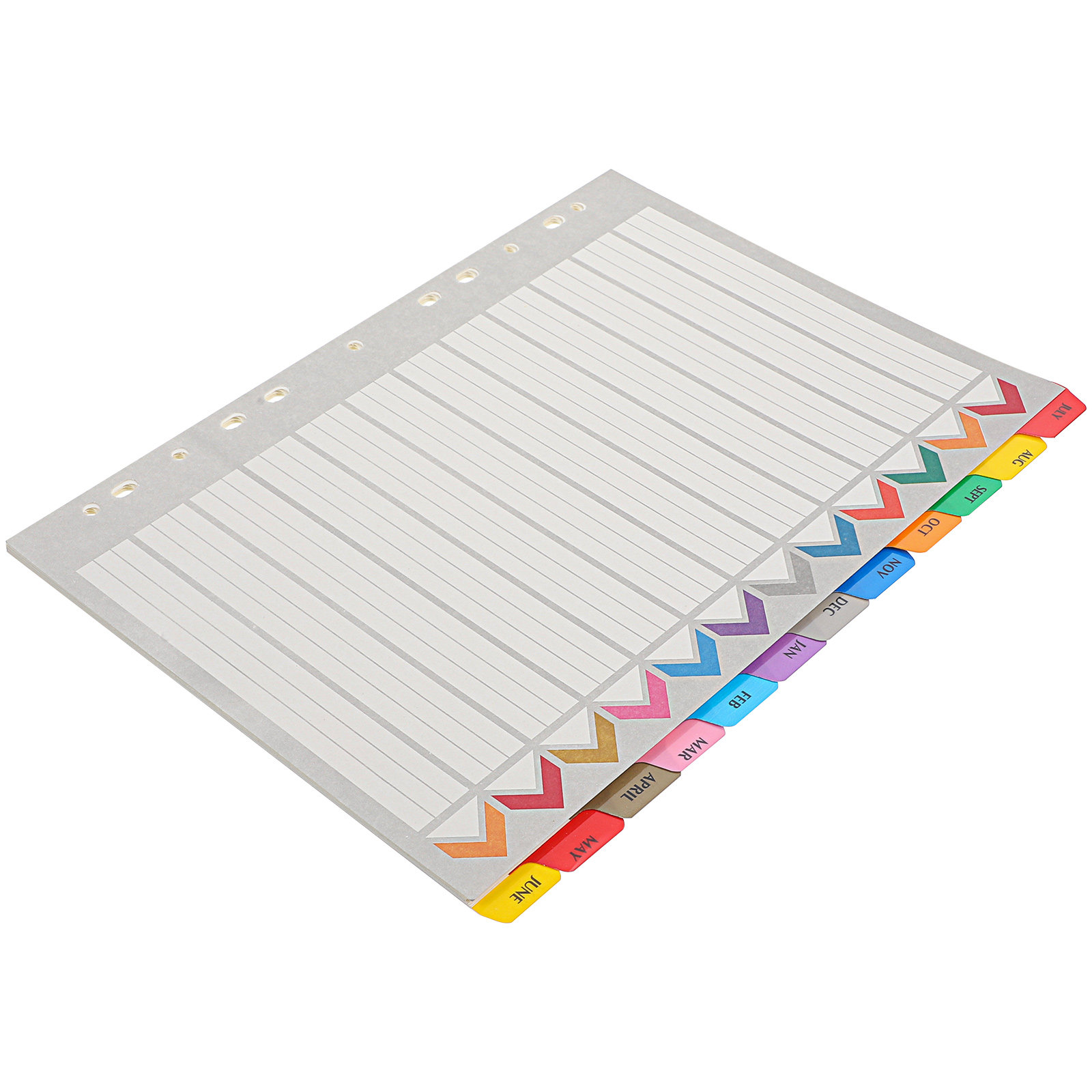 Binder A4 Lever - 12 Sheets Thick Detachable Binder Dividers
