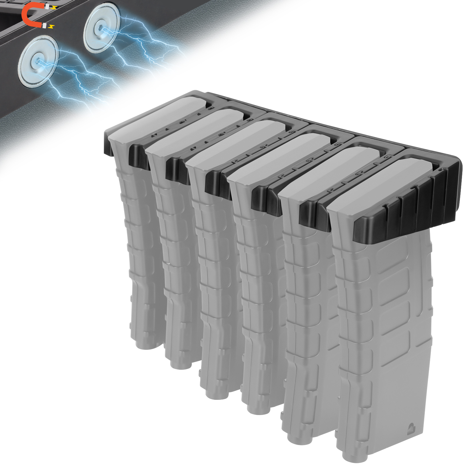 Magazine Holder Rack - Adoreal Magnetic ABS 6 Standard AR