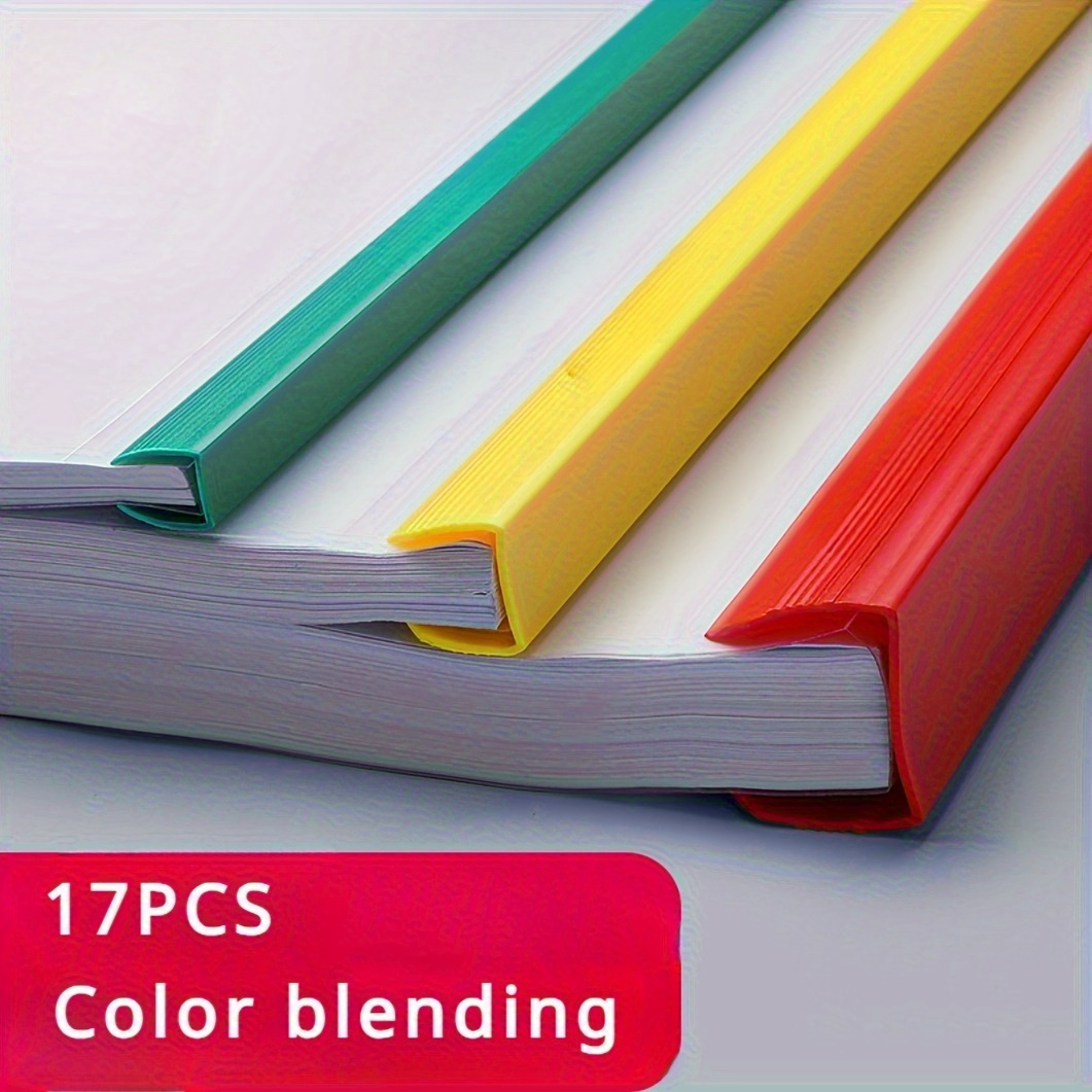 Binder A4 Lever - 17pcs A4 File Pull-Bar Clips ,
