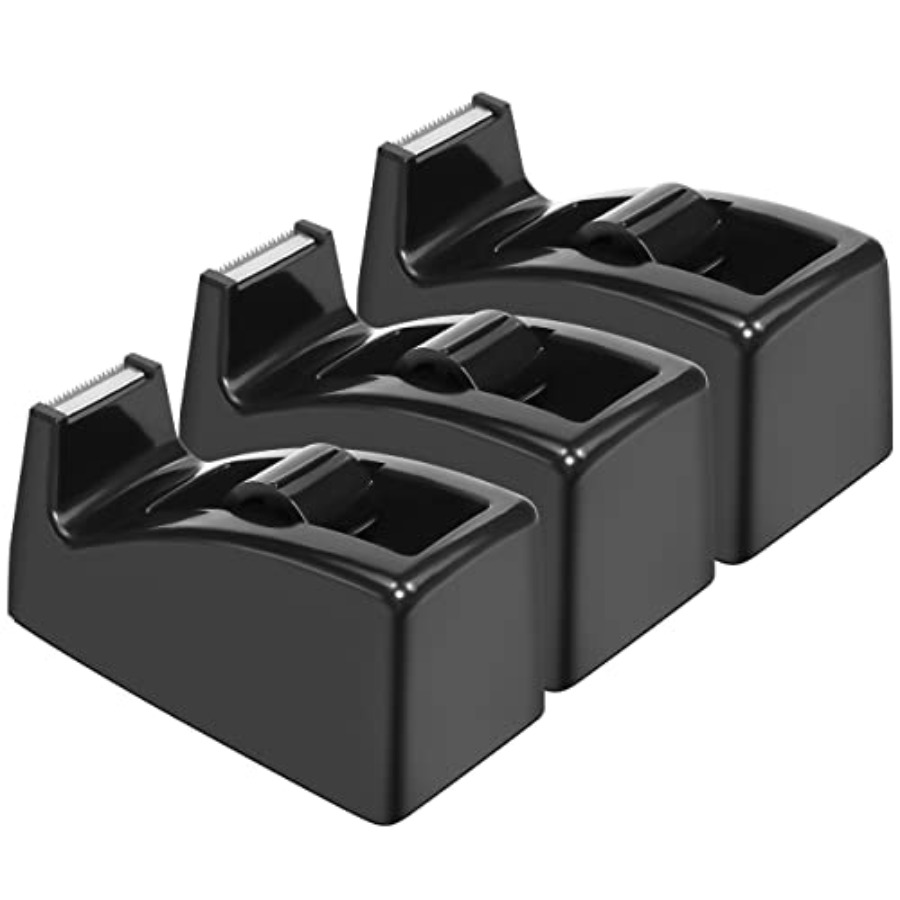 Tape Dispenser Weighted - Desktop Tape Dispenser - Non-Skid Base