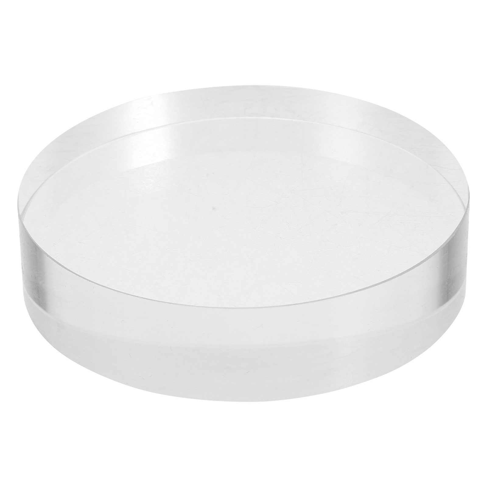 Paper Weight Crystal - Round Crystal Paperweight 3.15 Clear Glass