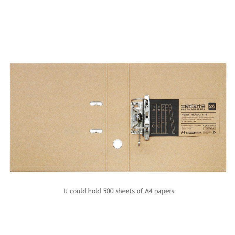 Deli Large Ring Binder A4 File - Binder A4 Lever recensie en prijs