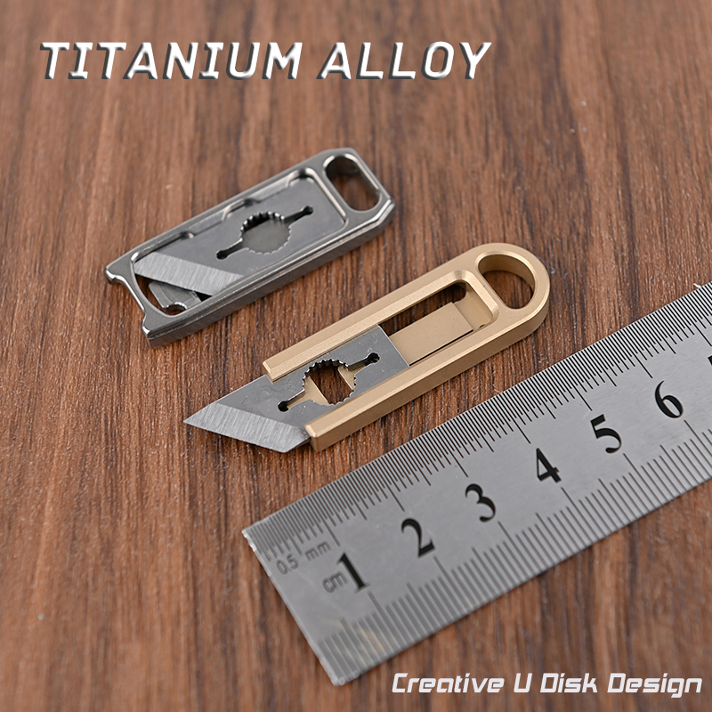 Titanium Alloy Mini Knife Shar - Letter Opener Brass recensie en prijs
