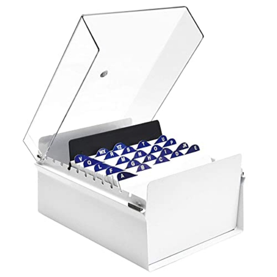 5 X 8 Card File Holder Organiz - Card Index Box recensie en prijs