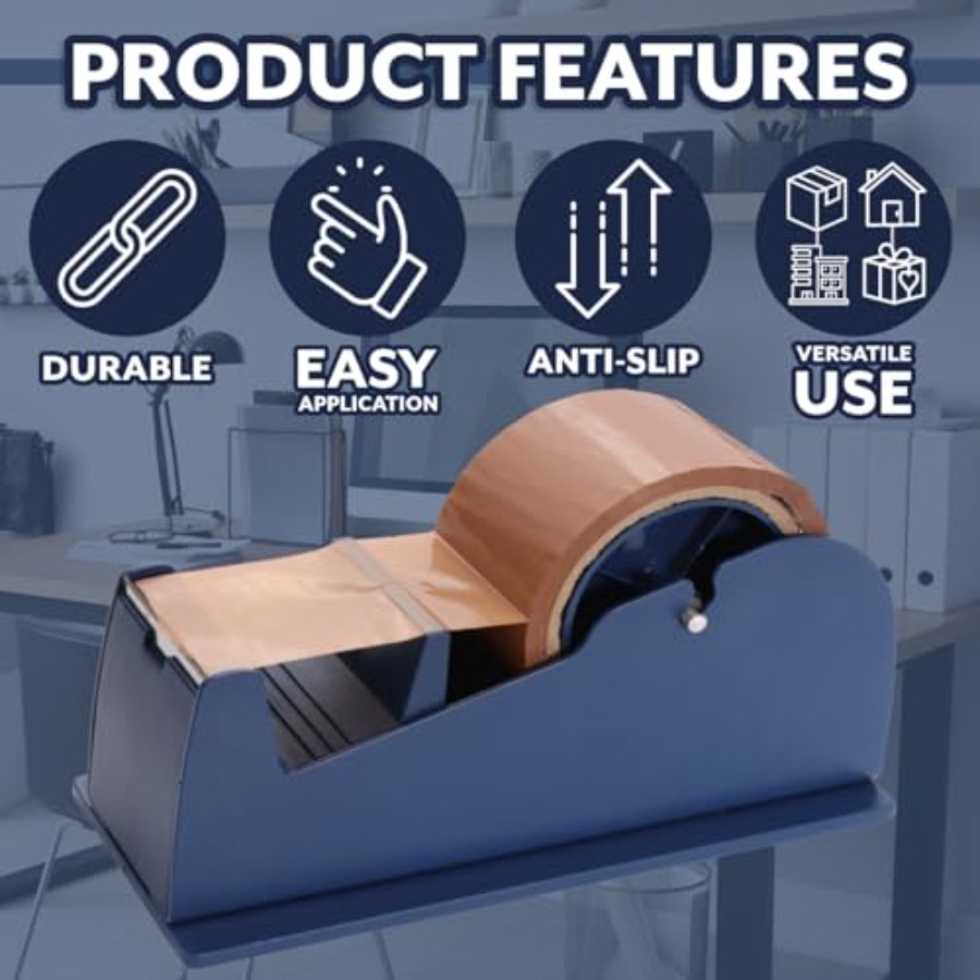 JDS Desktop Industrial Metal T - Tape Dispenser Weighted recensie en prijs