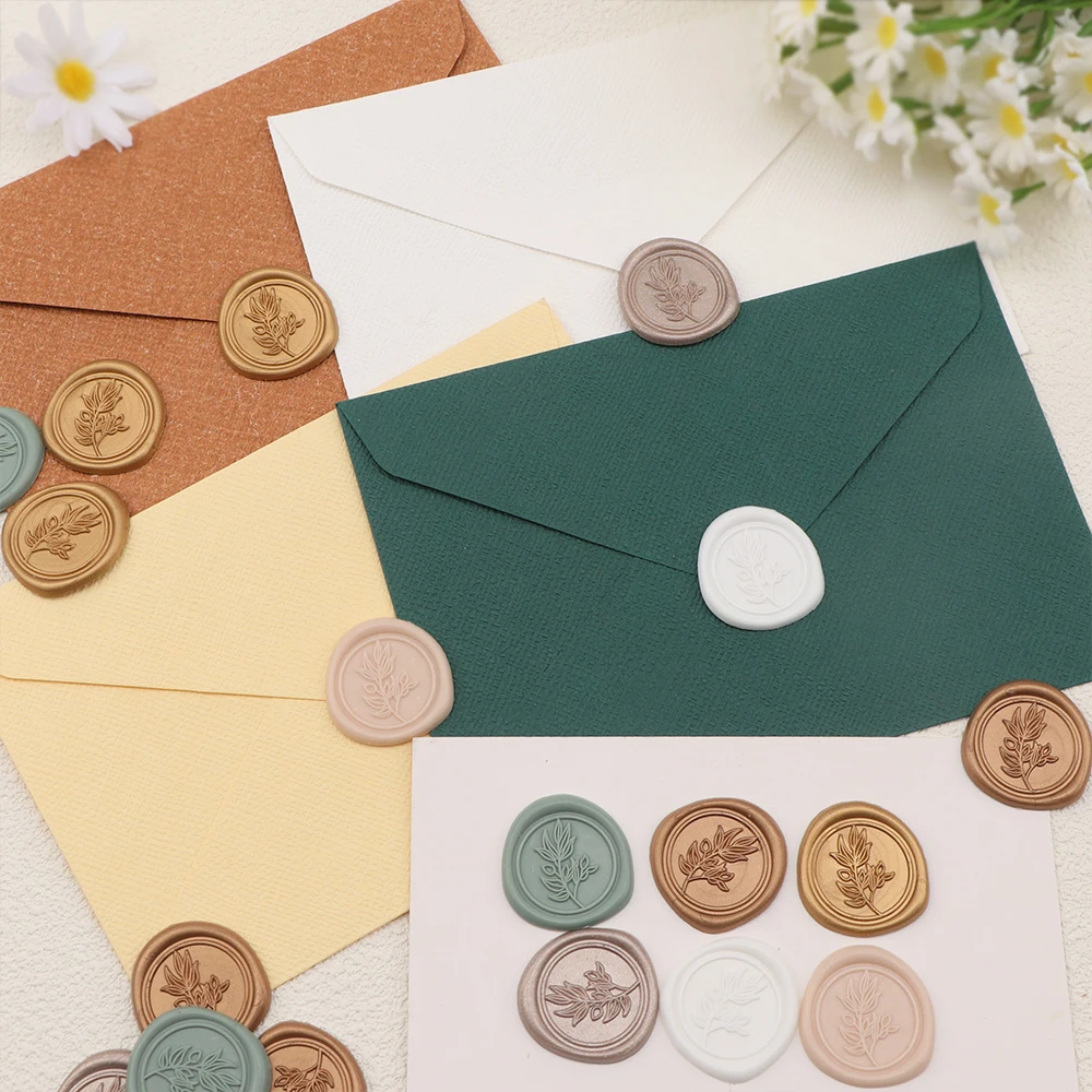 25pcs/set Olive Branches Leafy - Wax Seal Stamp Set recensie en prijs