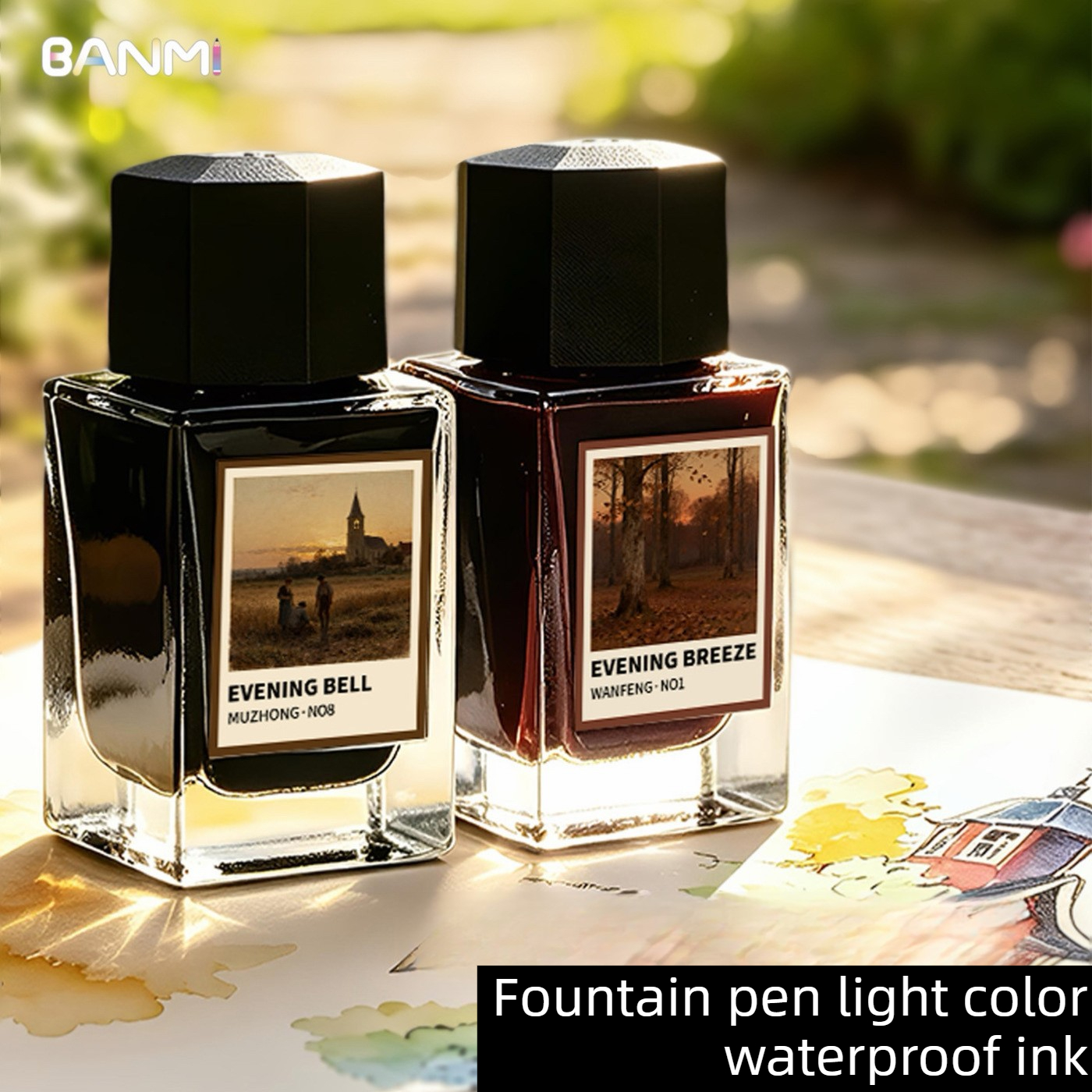 BANMI 10 Color Fountain Pens I - Fountain Pen Bottled Ink recensie en prijs