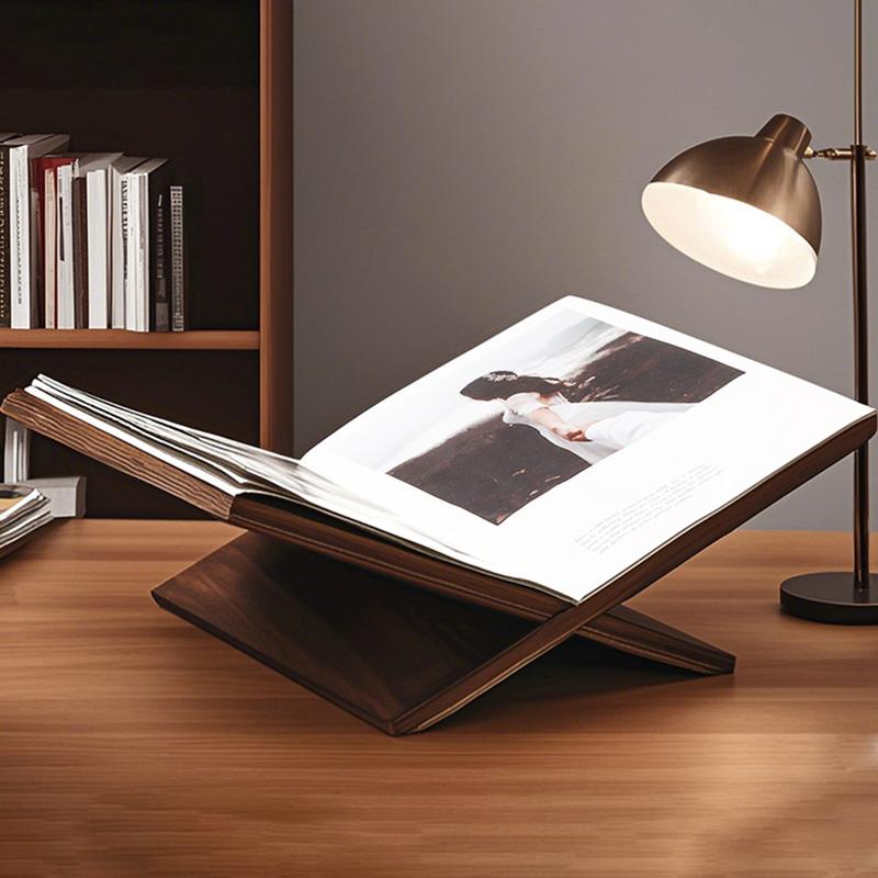 Book Display Stand Wooden Book - Magazine Holder Rack recensie en prijs