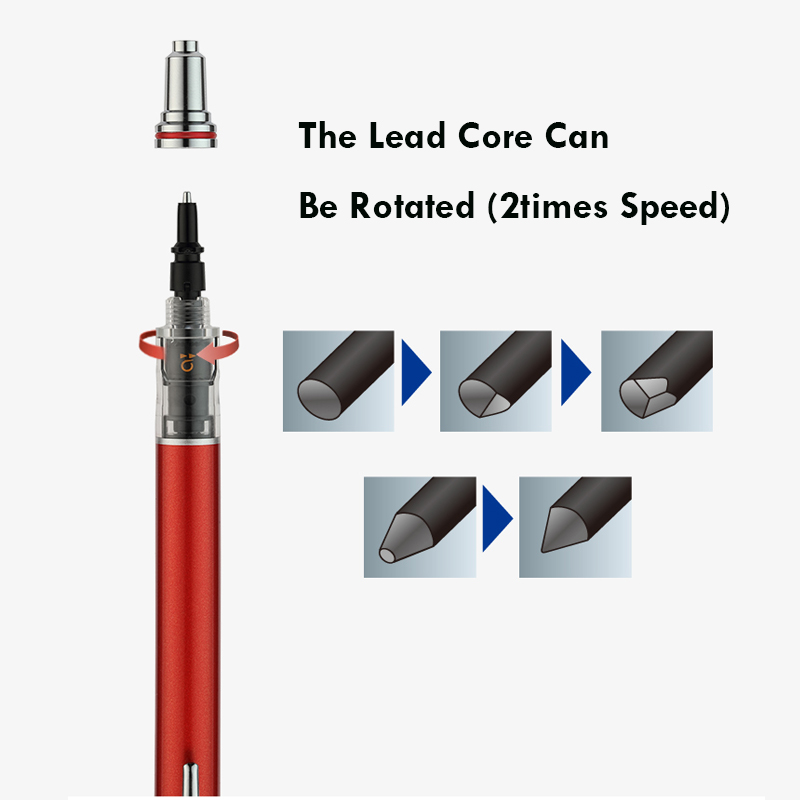 Uni Rotary Mechanical Pencils  - Mechanical Pencil 0.3 recensie en prijs