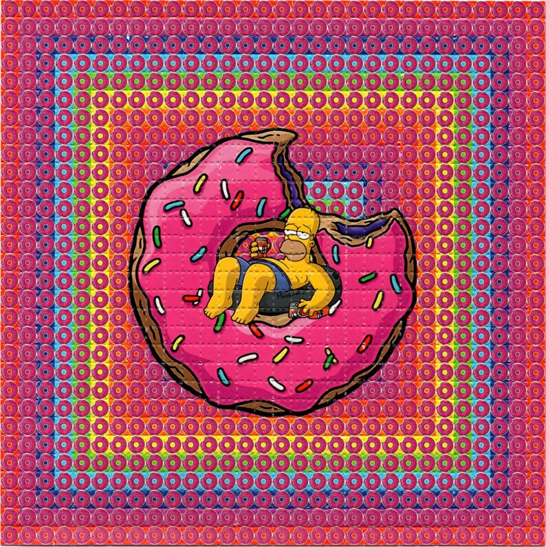 Doughnut Psychedelic LSD Acid  - Ink Blotter Paper recensie en prijs