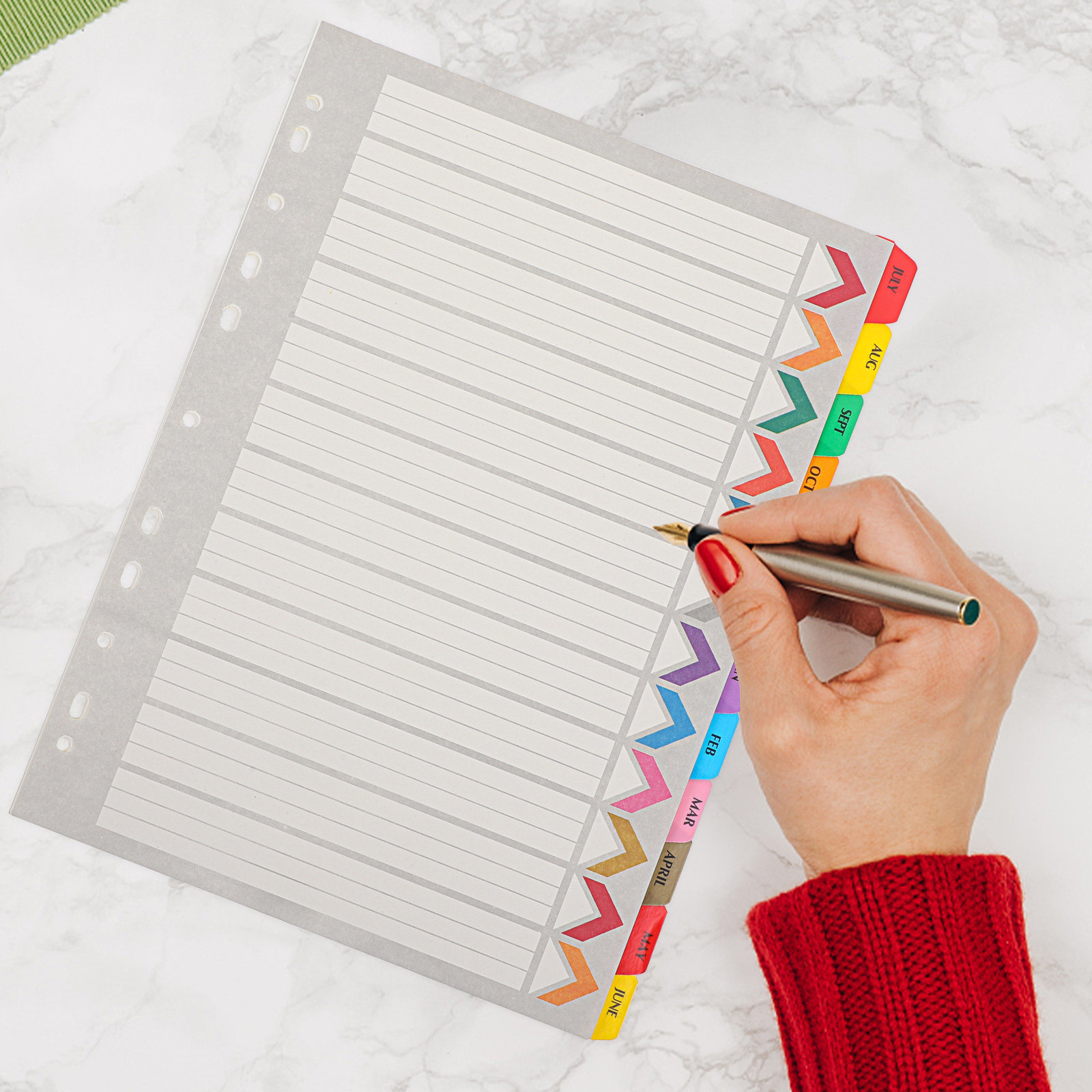 12 Sheets Thick Detachable Bin - Binder A4 Lever recensie en prijs