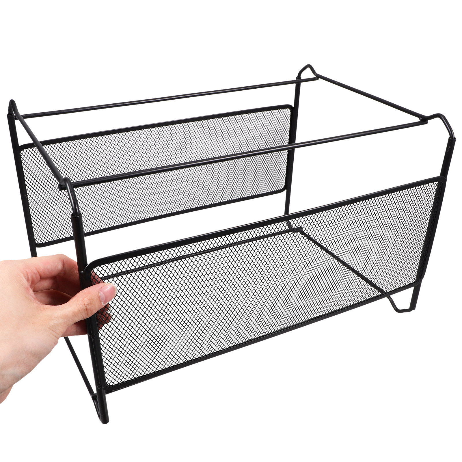 Iron Mesh File Storage Rack Bo - Magazine Holder Rack recensie en prijs