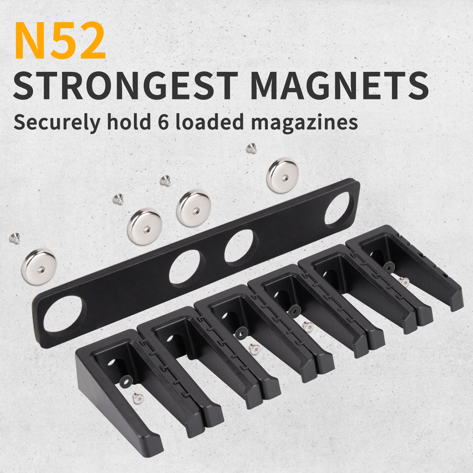 Adoreal Magnetic ABS 6 Standar - Magazine Holder Rack recensie en prijs