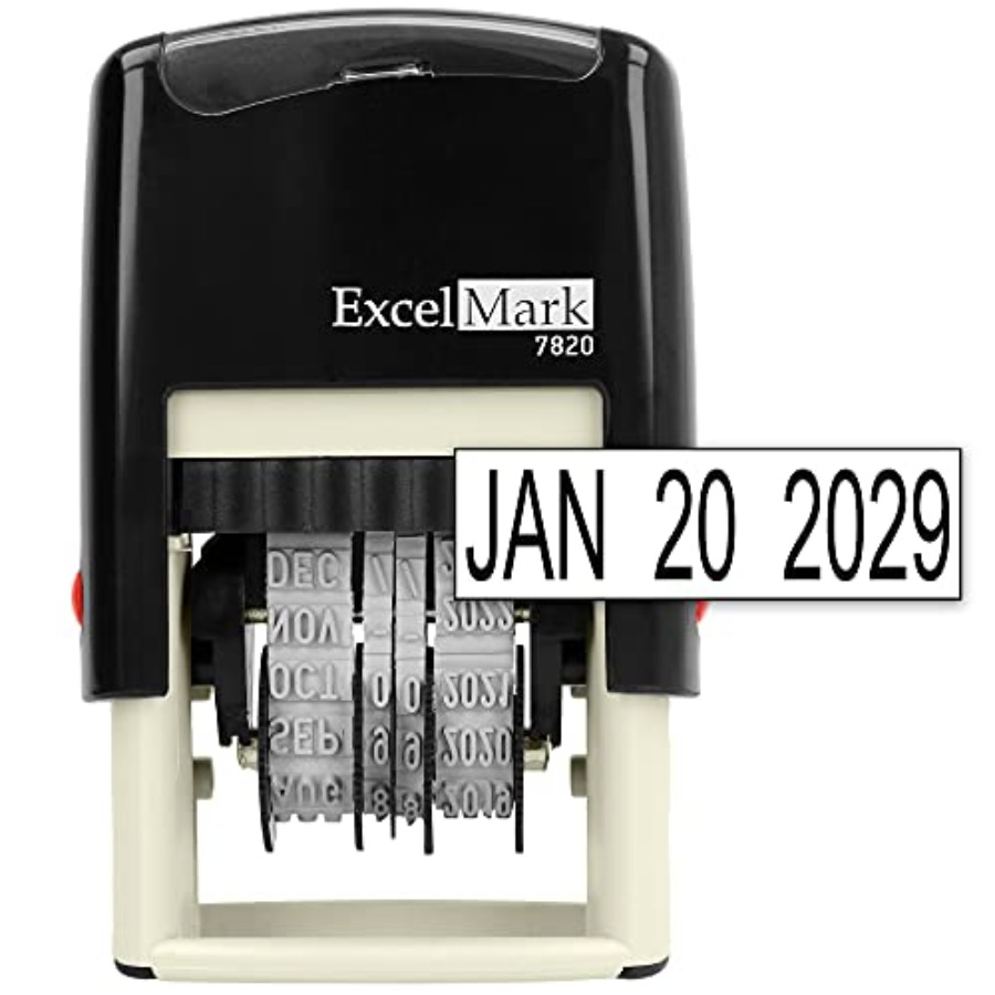 7820 Self-Inking Rubber Date S - Rubber Date Stamp recensie en prijs