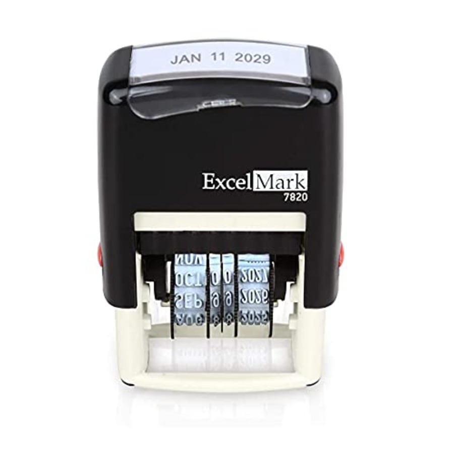 7820 Self-Inking Rubber Date S - Rubber Date Stamp recensie en prijs