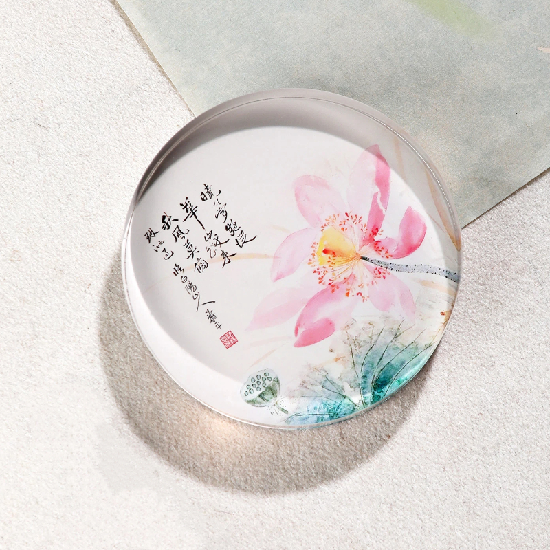 Chinese-style Round Crystal Pa - Paper Weight Crystal recensie en prijs