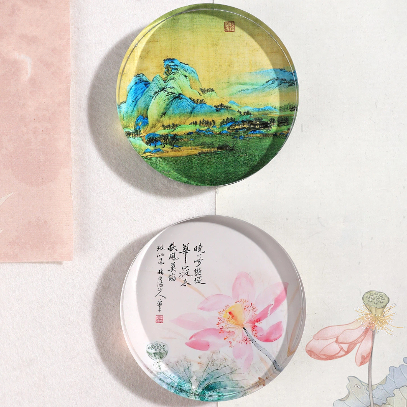 Chinese-style Round Crystal Pa - Paper Weight Crystal recensie en prijs