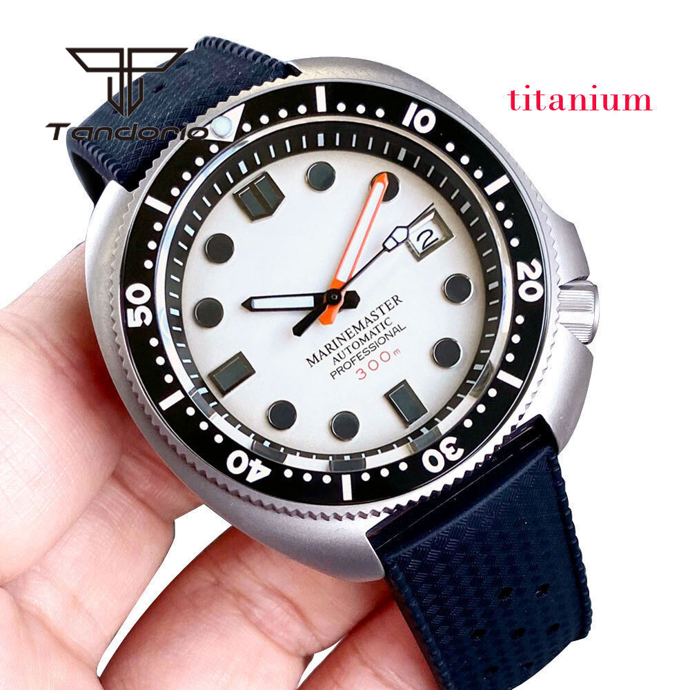 Tandorio Titanium NH35A 44mm 2 - Paper Weight Crystal recensie en prijs
