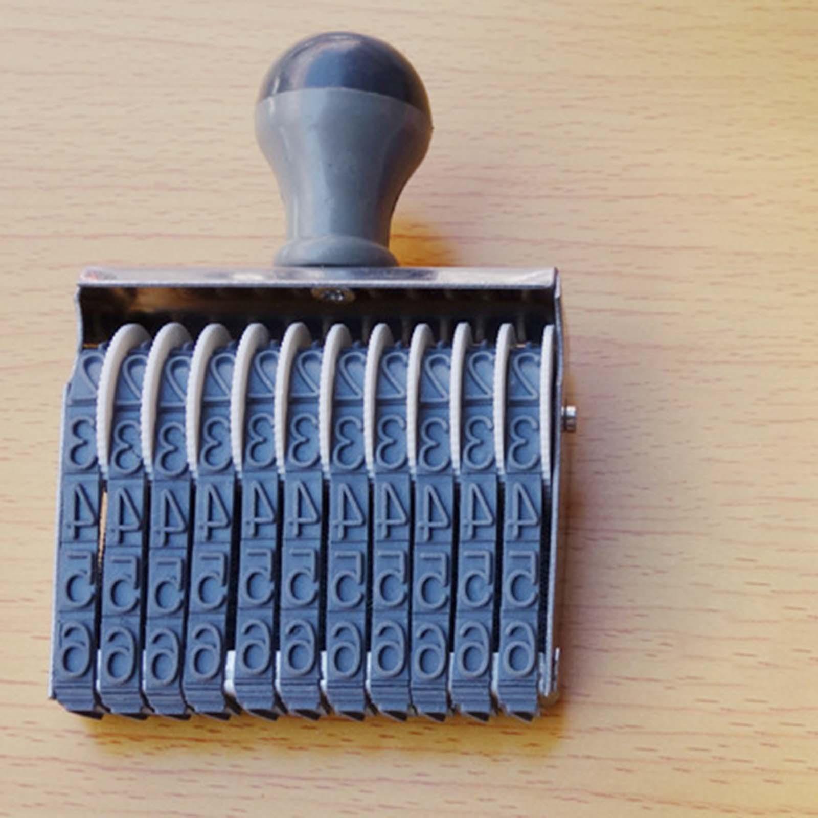 Rubber Number Stamp Roller Dat - Rubber Date Stamp recensie en prijs