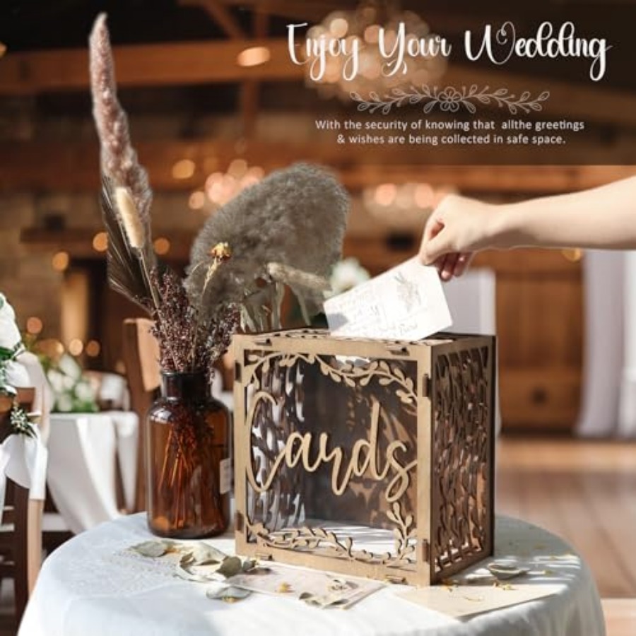 Wedding Card Box wit ow, wn Wo - Card Index Box recensie en prijs