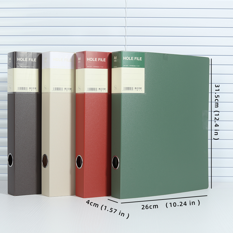 Clear PP A4 File Folder 4-Hole - Binder A4 Lever recensie en prijs
