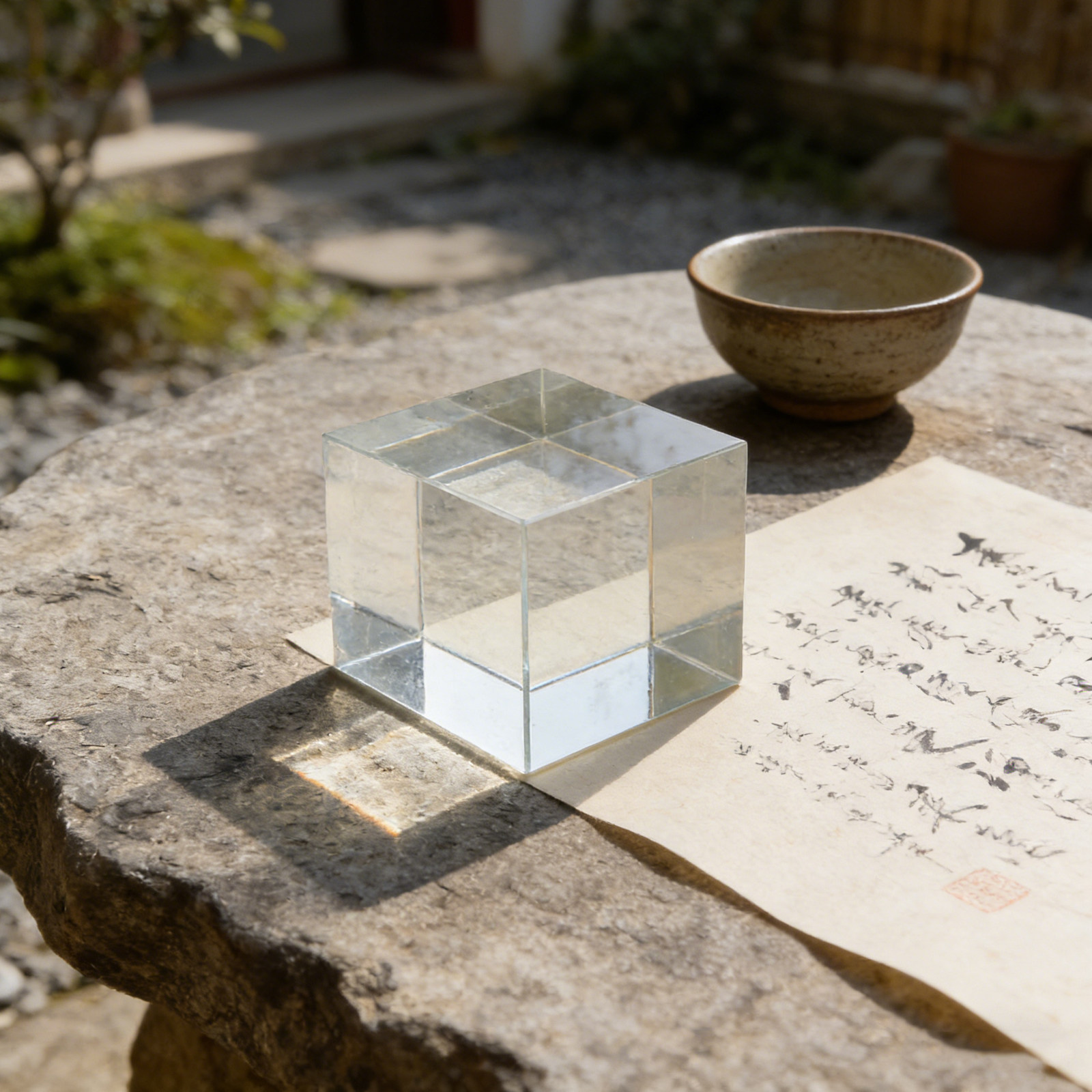 Square Crystal Paperweight Cle - Book Weight Glass recensie en prijs