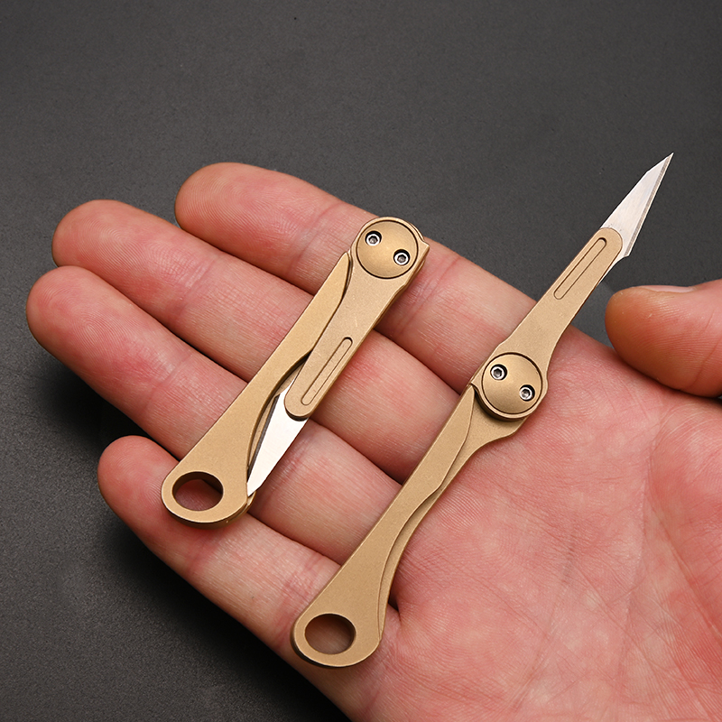 Mini Brass Folding Pocket Kniv - Letter Opener Brass recensie en prijs