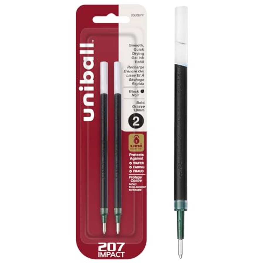 Uniball 207 Gel Pen Refills, B - Gel Refill Pack recensie en prijs