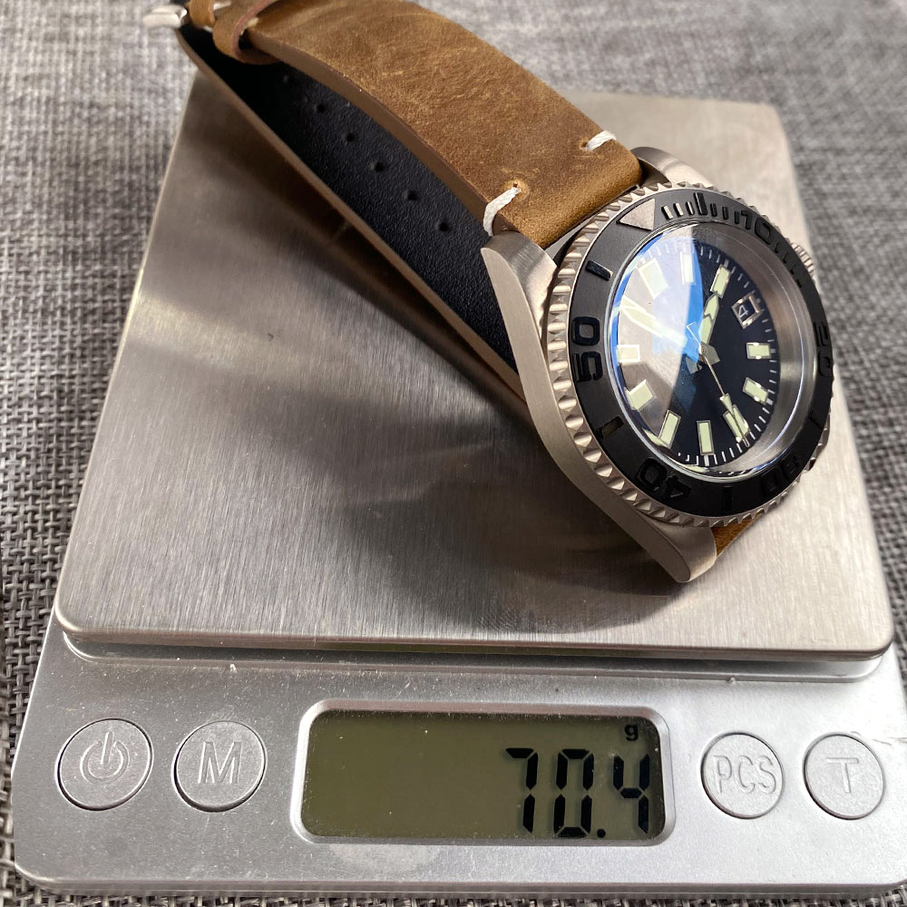 Tandorio 40mm 20bar Diving Tit - Paper Weight Crystal recensie en prijs