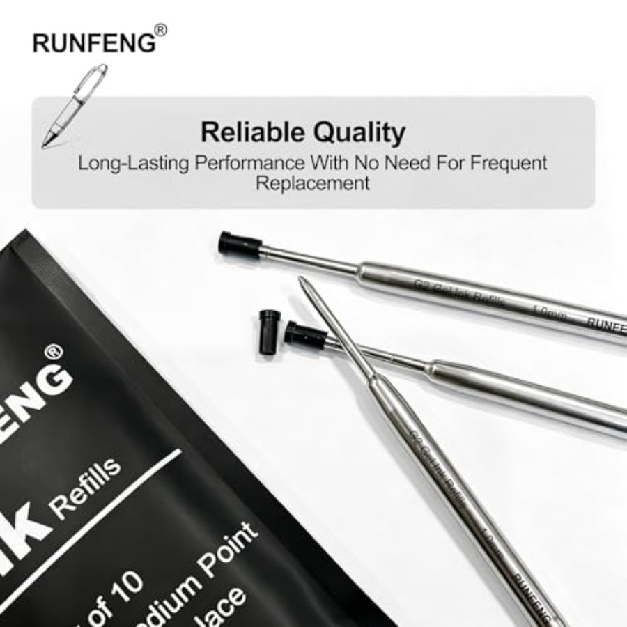 Pack of 10 Replaceable Ballpoi - Gel Refill Pack recensie en prijs