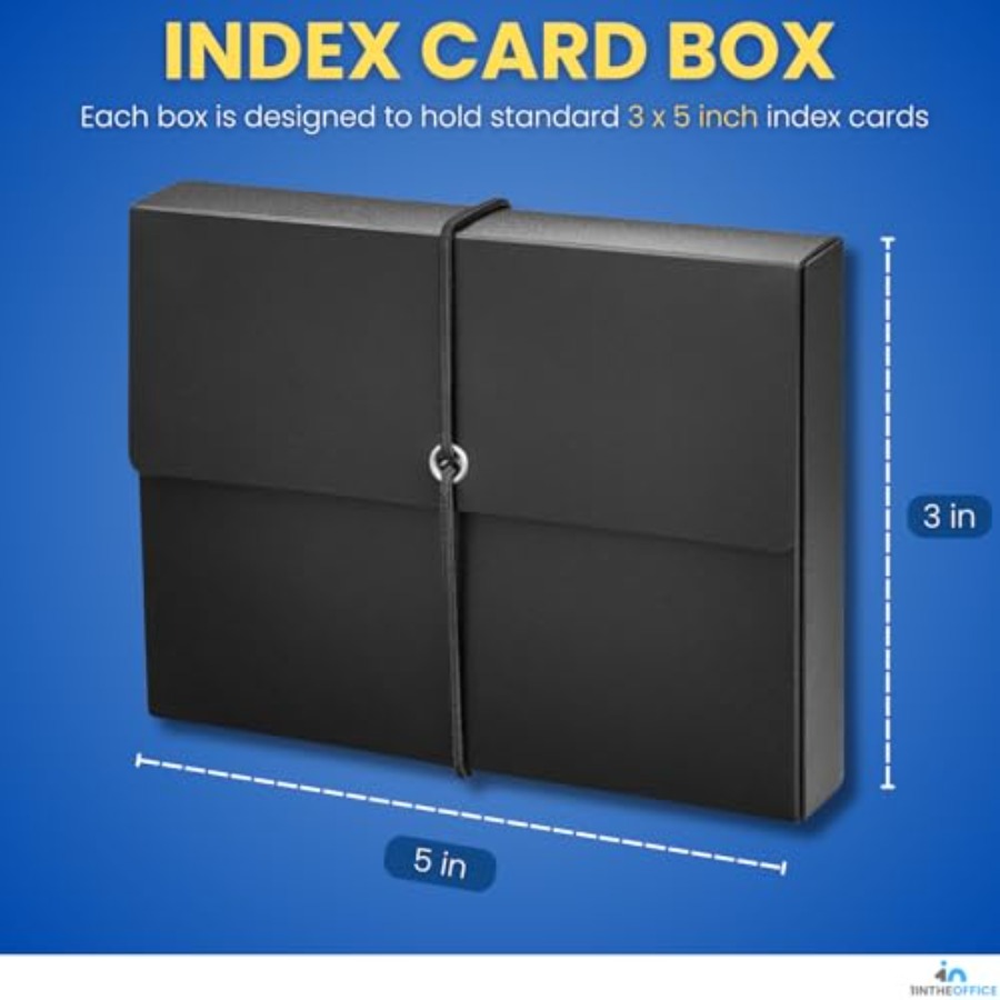 Index Card Box 3x5, Index Card - Card Index Box recensie en prijs