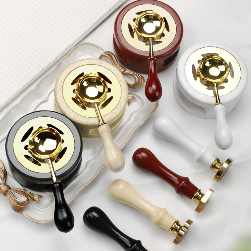 【P】3PCS Wax Seal Stamp Set Lac - Wax Seal Stamp Set recensie en prijs