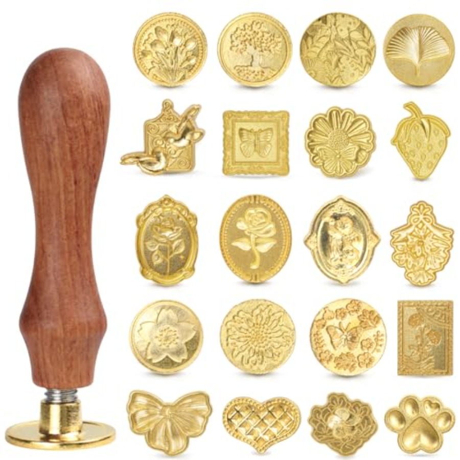 Vintage Wax Seal Stamp Set 20- - Wax Seal Stamp Set recensie en prijs