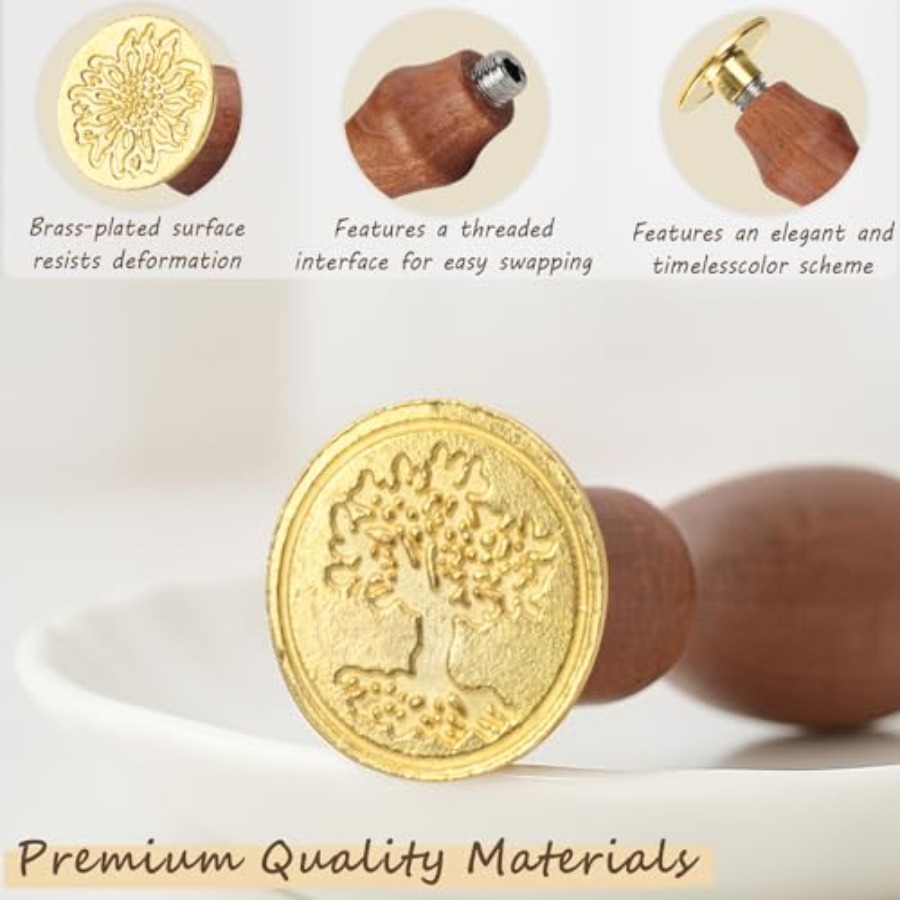 Vintage Wax Seal Stamp Set 20- - Wax Seal Stamp Set recensie en prijs