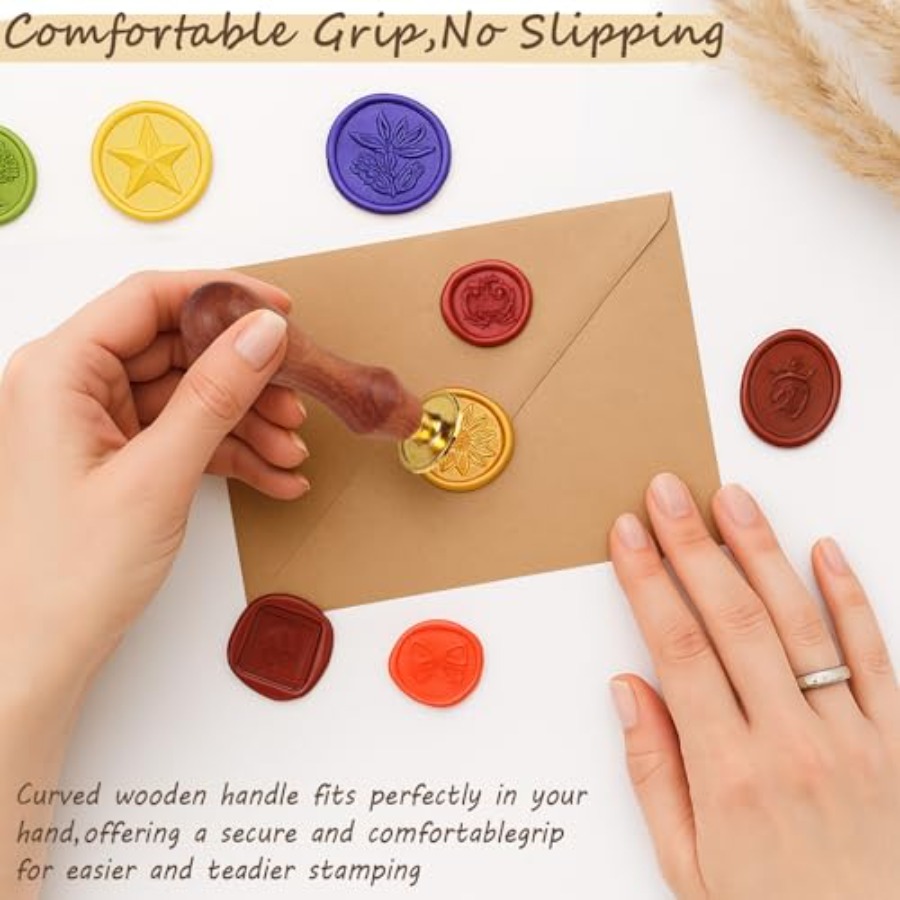 Vintage Wax Seal Stamp Set 20- - Wax Seal Stamp Set recensie en prijs