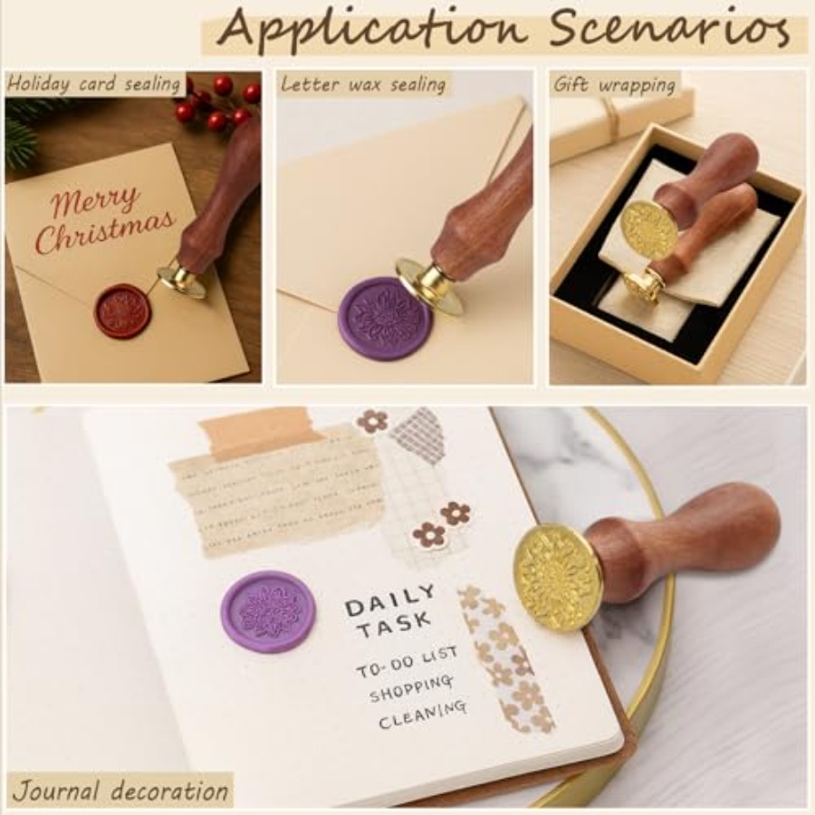 Vintage Wax Seal Stamp Set 20- - Wax Seal Stamp Set recensie en prijs