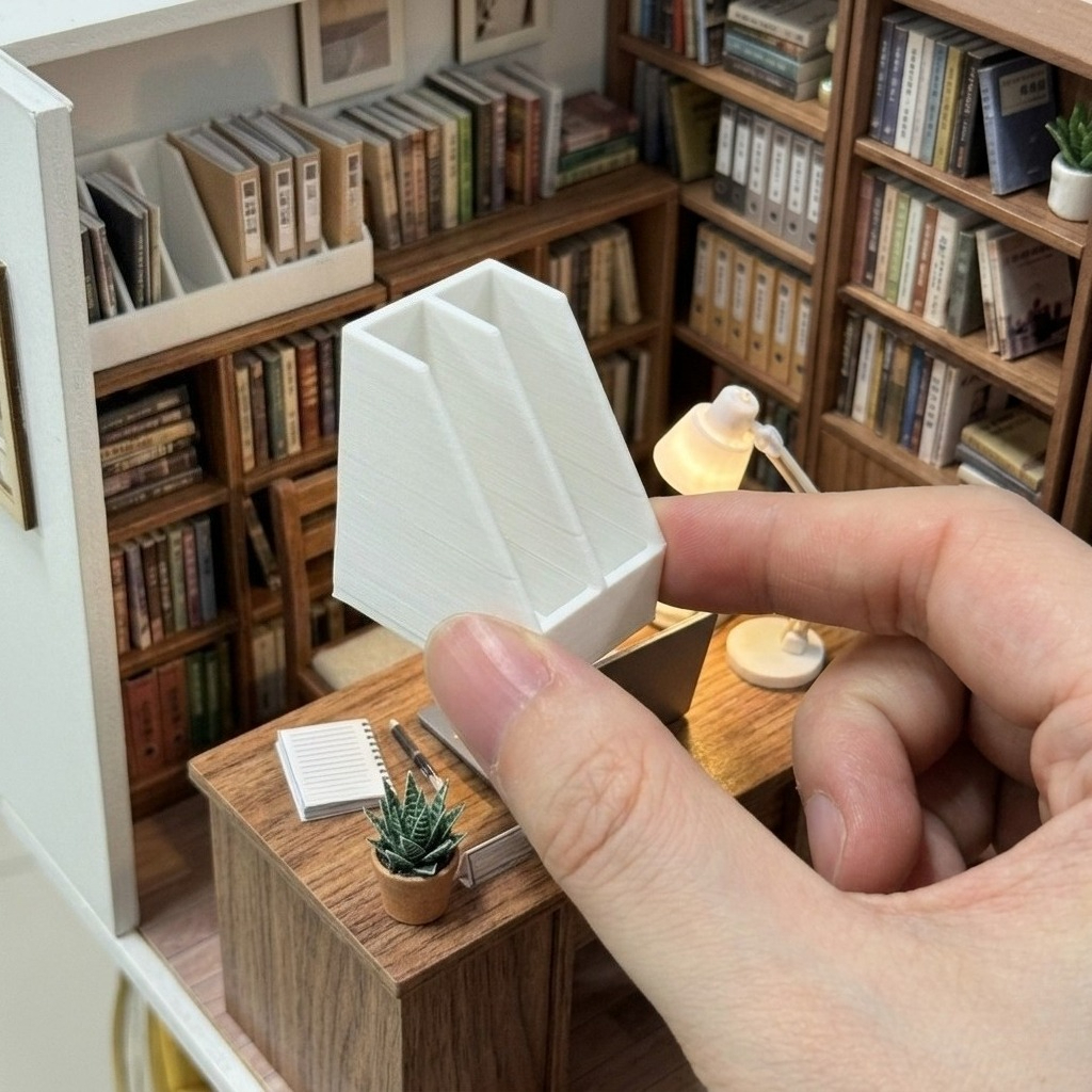 2pcs Miniature Double Slot Fil - Magazine Holder Rack recensie en prijs