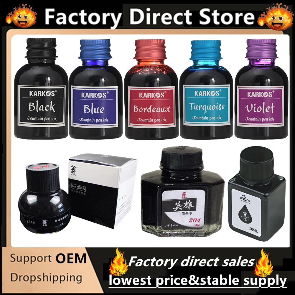 1 Bottle YingXiong Black Color - Fountain Pen Bottled Ink recensie en prijs