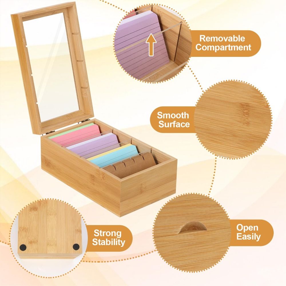 New 3x5 inch Index Card Organi - Card Index Box recensie en prijs