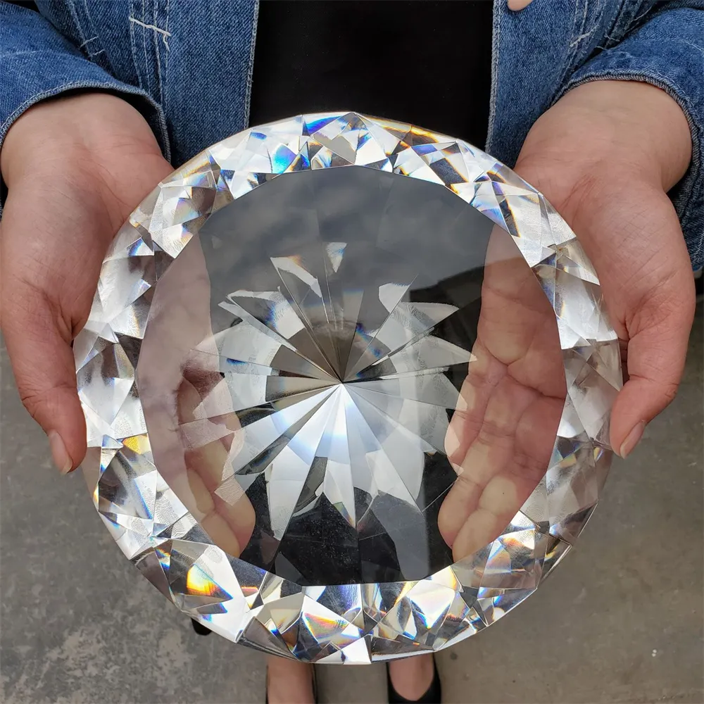 1pc Crystal Glass Diamond Pape - Paper Weight Crystal recensie en prijs