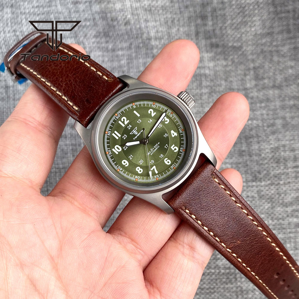 Tandorio 36mm Titanium Case Li - Paper Weight Crystal recensie en prijs