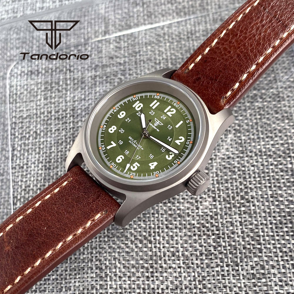 Tandorio 36mm Titanium Case Li - Paper Weight Crystal recensie en prijs
