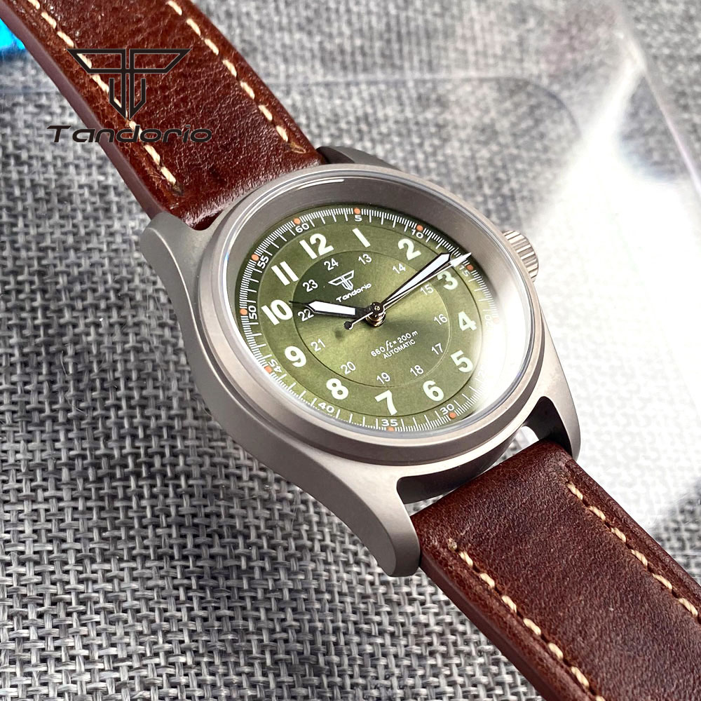 Tandorio 36mm Titanium Case Li - Paper Weight Crystal recensie en prijs