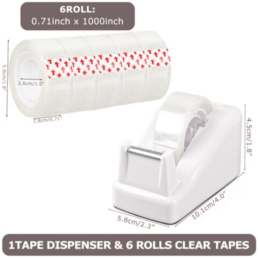 Desktop Tape Dispenser White w - Tape Dispenser Weighted recensie en prijs