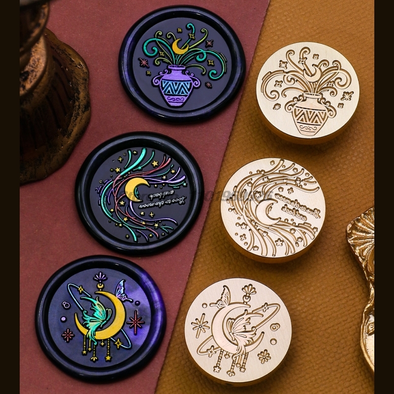 Crystal Rose Starry Sky Daisy  - Wax Seal Stamp Set recensie en prijs