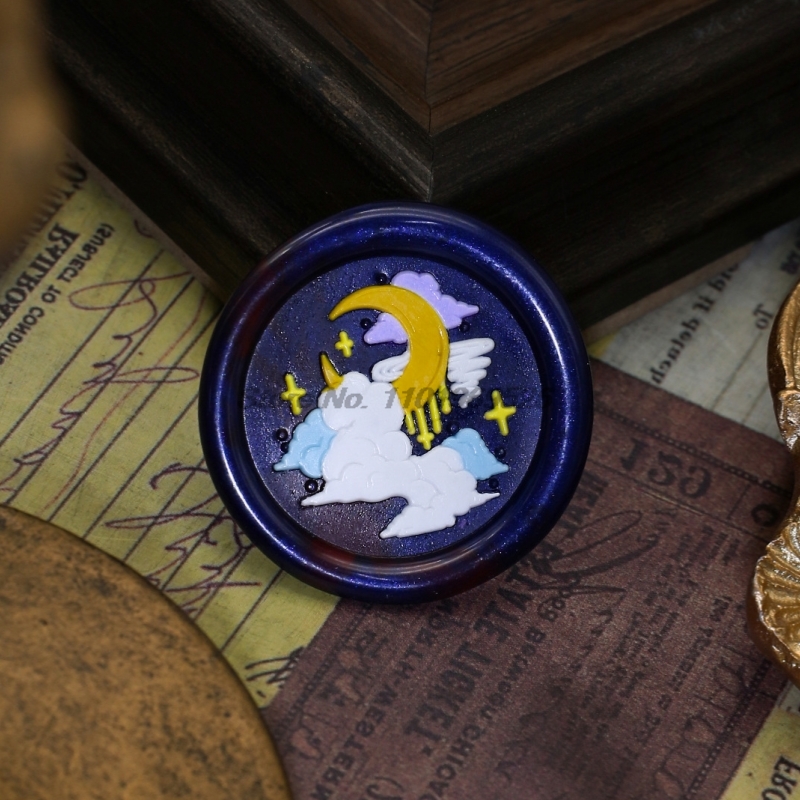 Crystal Rose Starry Sky Daisy  - Wax Seal Stamp Set recensie en prijs