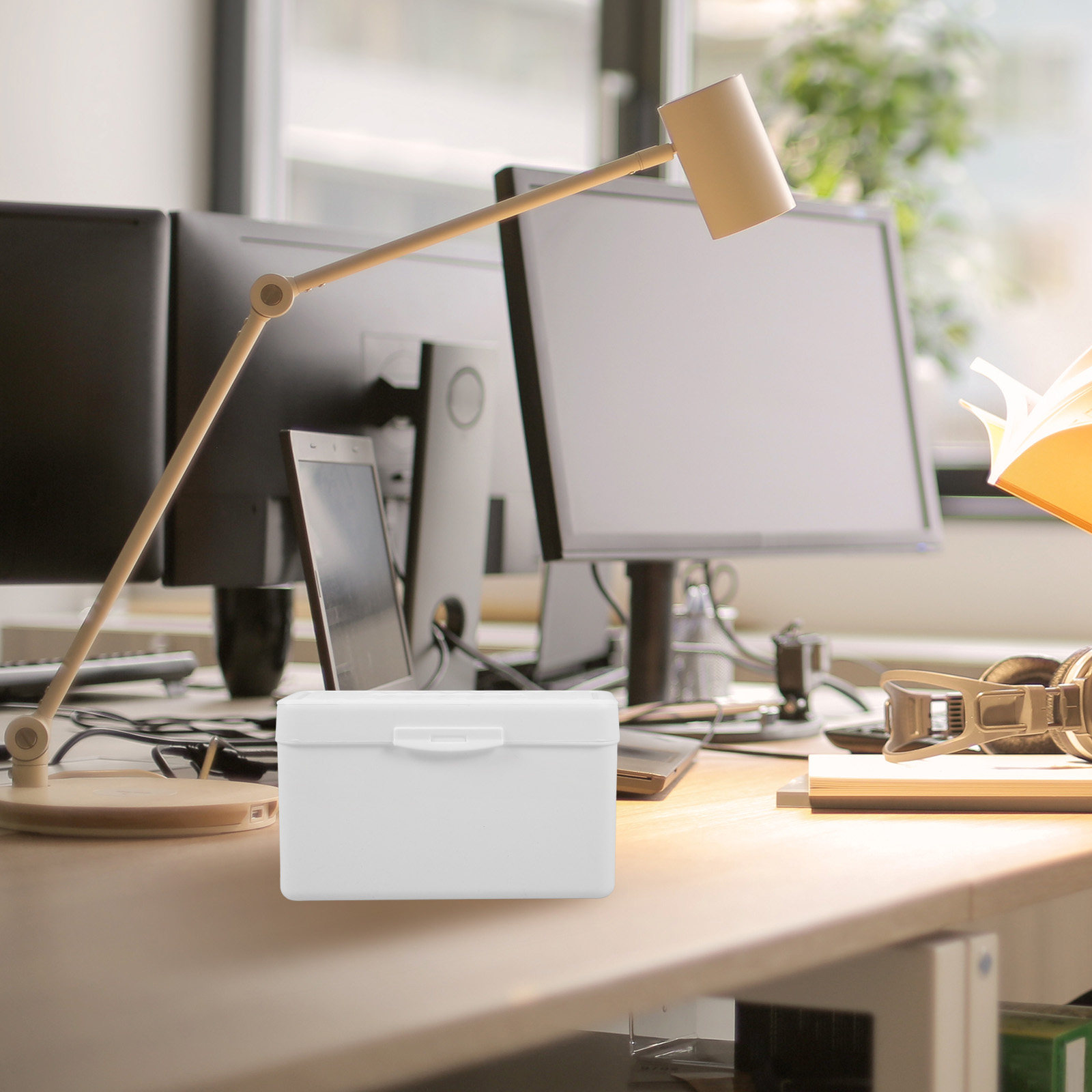 Stylish Desktop Card Storage B - Card Index Box recensie en prijs