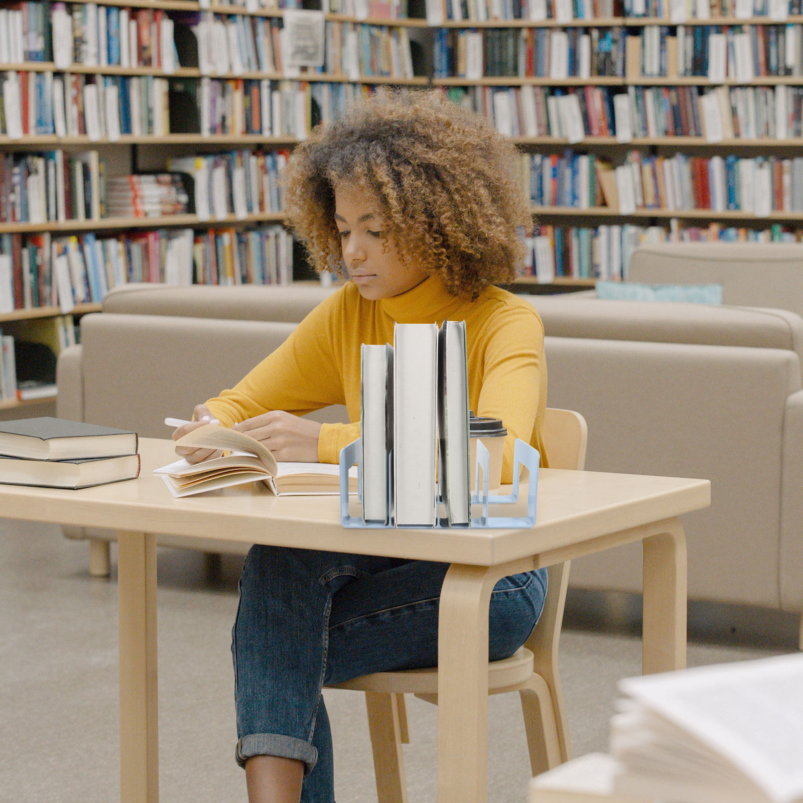 Desktop Book Holder Shelf Orga - Magazine Holder Rack recensie en prijs