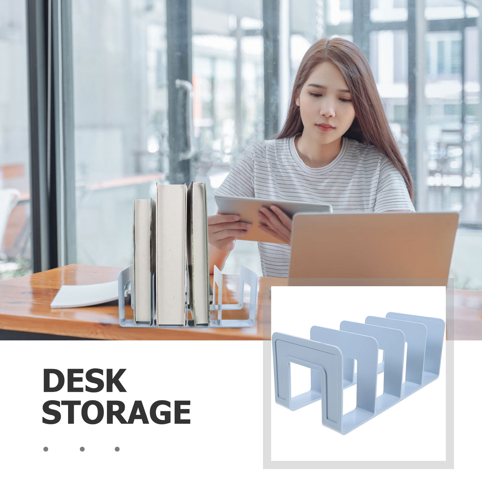 Desktop Book Holder Shelf Orga - Magazine Holder Rack recensie en prijs