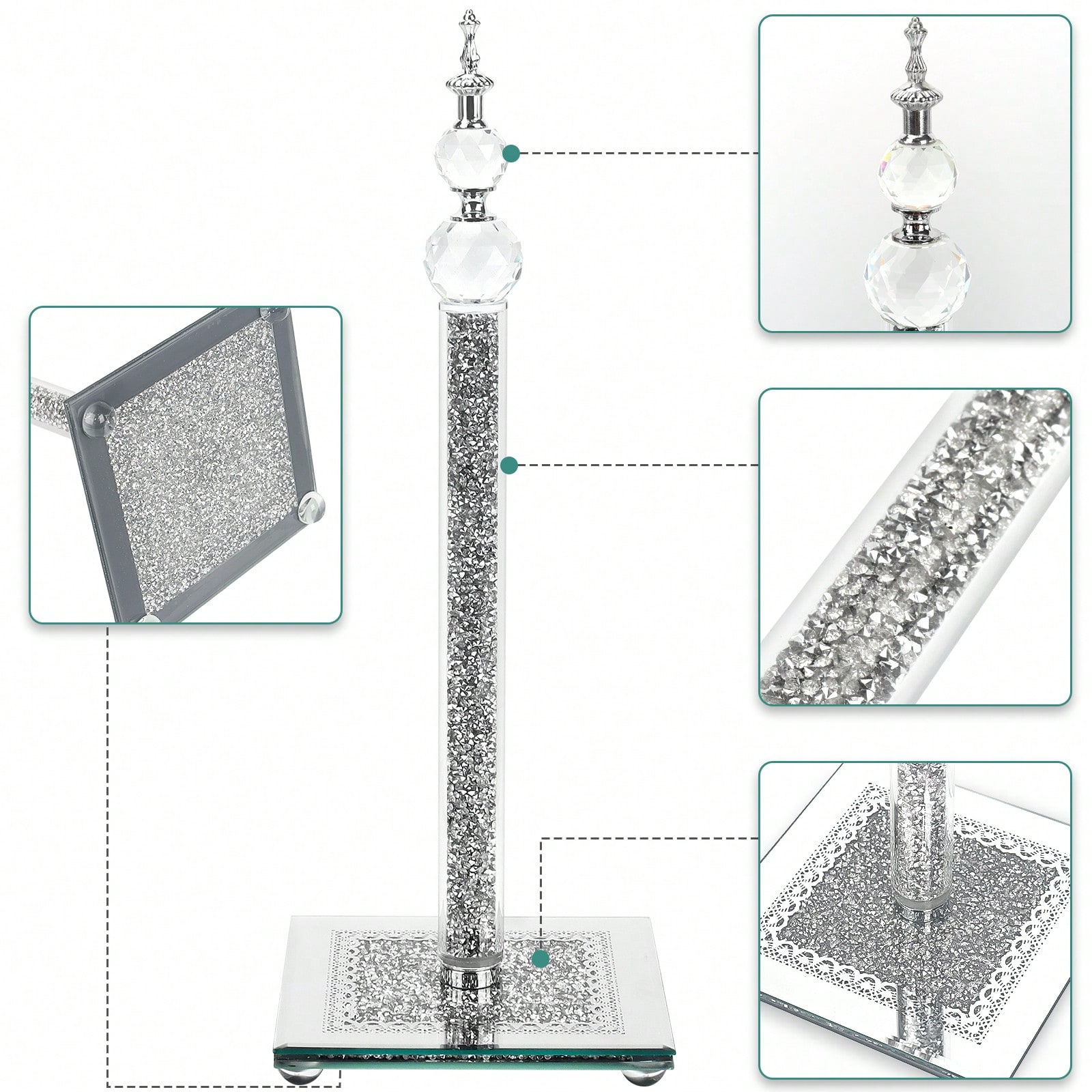 Crystal Paper Towel Holder, Bl - Paper Weight Crystal recensie en prijs